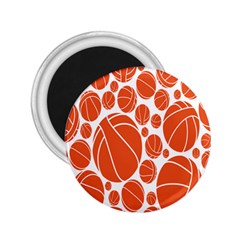 Basketball Ball Orange Sport 2 25  Magnets by Alisyart