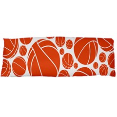 Basketball Ball Orange Sport Body Pillow Case Dakimakura (two Sides)