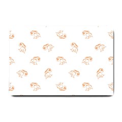 Birds Sketch Pattern Small Doormat  by dflcprints