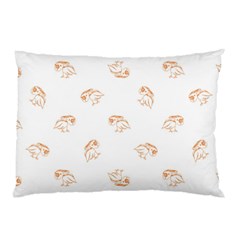 Birds Sketch Pattern Pillow Case (two Sides)