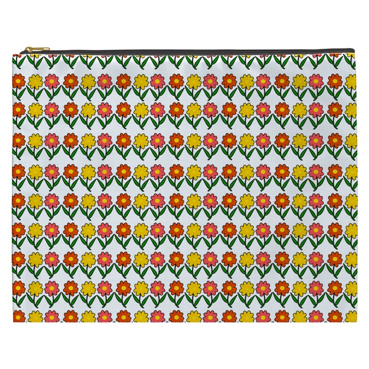 Flowers Cosmetic Bag (XXXL) 