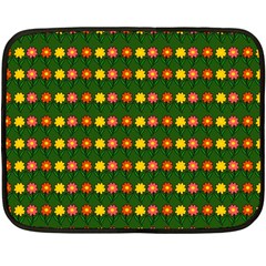 Flowers Double Sided Fleece Blanket (mini) 