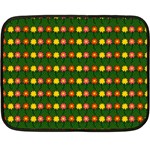 Flowers Double Sided Fleece Blanket (Mini)  35 x27  Blanket Back