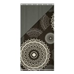 Abstract Mandala Background Pattern Shower Curtain 36  x 72  (Stall)  Curtain(36 X72 ) - 33.26 x66.24  Curtain(36 X72 )