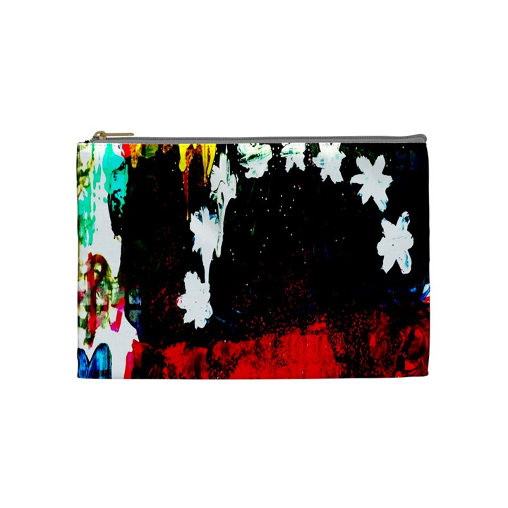 Grunge Abstract In Dark Cosmetic Bag (Medium) 