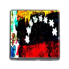 Grunge Abstract In Dark Memory Card Reader (square) by Simbadda