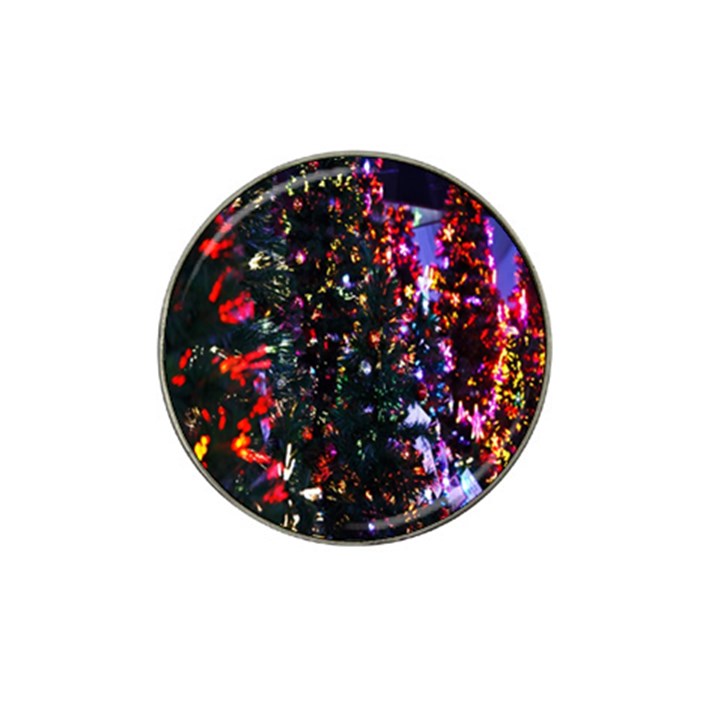 Lit Christmas Trees Prelit Creating A Colorful Pattern Hat Clip Ball Marker (4 pack)