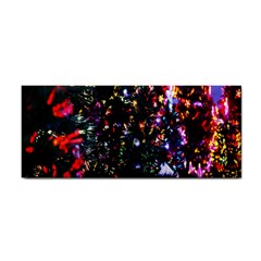 Lit Christmas Trees Prelit Creating A Colorful Pattern Cosmetic Storage Cases by Simbadda