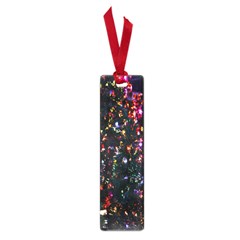 Lit Christmas Trees Prelit Creating A Colorful Pattern Small Book Marks by Simbadda