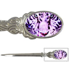 Fractal Wire White Tiger Letter Openers by Simbadda