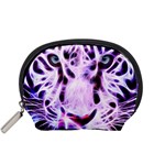 Fractal Wire White Tiger Accessory Pouches (Small)  Front