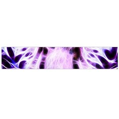 Fractal Wire White Tiger Flano Scarf (large) by Simbadda