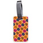 Colorful Trees Background Pattern Luggage Tags (One Side)  Front