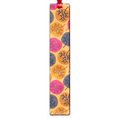 Colorful Trees Background Pattern Large Book Marks by Simbadda