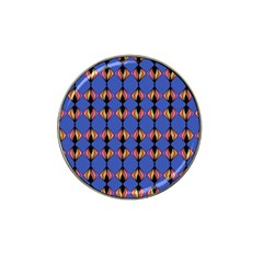 Abstract Lines Seamless Pattern Hat Clip Ball Marker by Simbadda