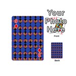 Abstract Lines Seamless Pattern Playing Cards 54 (Mini)  Front - Diamond9
