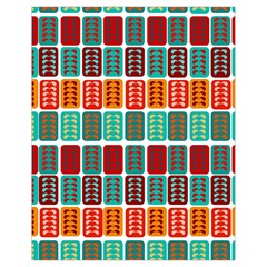 Bricks Abstract Seamless Pattern Drawstring Bag (small) by Simbadda