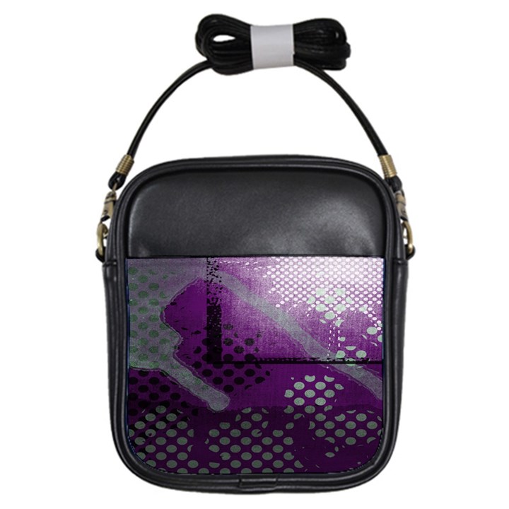 Evil Moon Dark Background With An Abstract Moonlit Landscape Girls Sling Bags