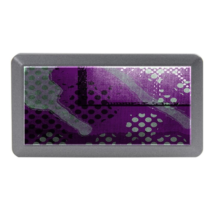Evil Moon Dark Background With An Abstract Moonlit Landscape Memory Card Reader (Mini)