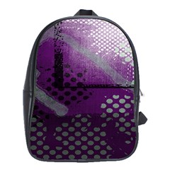 Evil Moon Dark Background With An Abstract Moonlit Landscape School Bags (xl) 