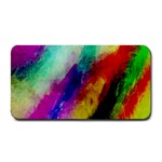 Colorful Abstract Paint Splats Background Medium Bar Mats 16 x8.5  Bar Mat