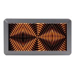 Fractal Pattern Of Fire Color Memory Card Reader (Mini) Front