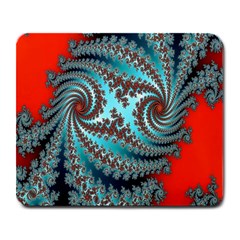 Digital Fractal Pattern Large Mousepads by Simbadda