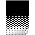 Halftone Gradient Pattern Canvas 20  x 30   19.62 x28.9  Canvas - 1