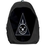 Abstract Pigs Triangle Backpack Bag Front