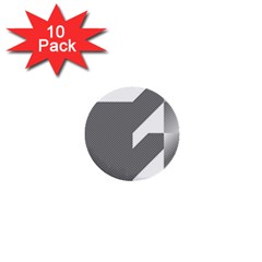 Gradient Base 1  Mini Buttons (10 Pack)  by Simbadda