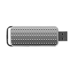 Gradient Oval Pattern Portable Usb Flash (one Side) by Simbadda
