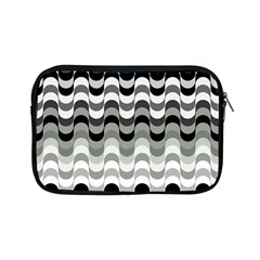Chevron Wave Triangle Waves Grey Black Apple Ipad Mini Zipper Cases by Alisyart