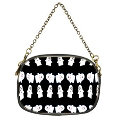 Cute Ghost Pattern Chain Purses (one Side)  by Simbadda