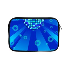 Disco Ball Retina Blue Circle Light Apple Ipad Mini Zipper Cases by Alisyart