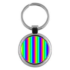 Rainbow Gradient Key Chains (round)  by Simbadda