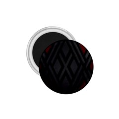 Abstract Dark Simple Red 1.75  Magnets