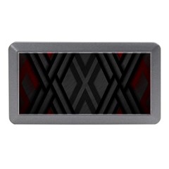 Abstract Dark Simple Red Memory Card Reader (Mini)