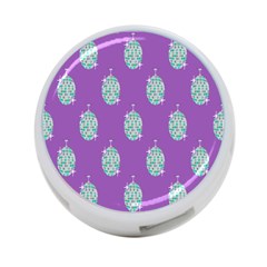 Disco Ball Wallpaper Retina Purple Light 4-port Usb Hub (one Side) by Alisyart