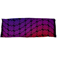 Colorful Red & Blue Gradient Background Body Pillow Case Dakimakura (two Sides) by Simbadda