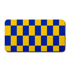 Flag Plaid Blue Yellow Medium Bar Mats