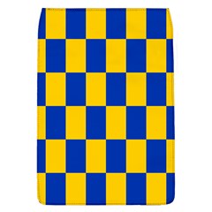 Flag Plaid Blue Yellow Flap Covers (l)  by Alisyart