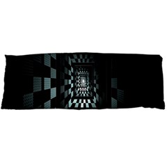 Optical Illusion Square Abstract Geometry Body Pillow Case Dakimakura (two Sides) by Simbadda