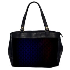 Hexagon Colorful Pattern Gradient Honeycombs Office Handbags by Simbadda