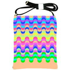 Dna Early Childhood Wave Chevron Woves Rainbow Shoulder Sling Bags