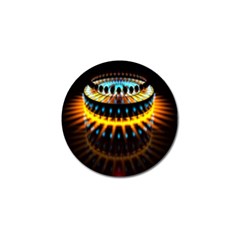 Abstract Led Lights Golf Ball Marker (10 Pack)