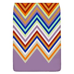 Chevron Wave Color Rainbow Triangle Waves Grey Flap Covers (l) 