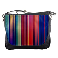 Texture Lines Vertical Lines Messenger Bags by Simbadda