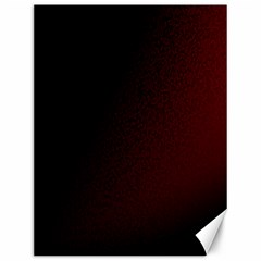 Abstract Dark Simple Red Canvas 12  X 16   by Simbadda