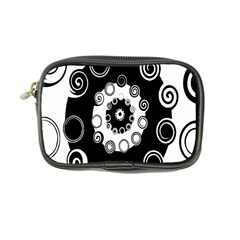 Fluctuation Hole Black White Circle Coin Purse