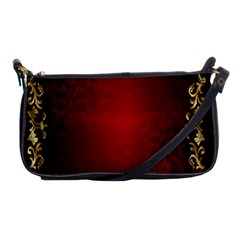 3d Red Abstract Pattern Shoulder Clutch Bags by Simbadda
